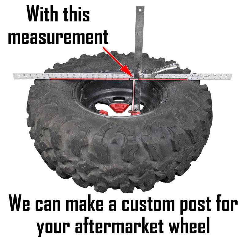 Polaris RZR XP Above the Roof Spare Tire Mount - Factory UTV