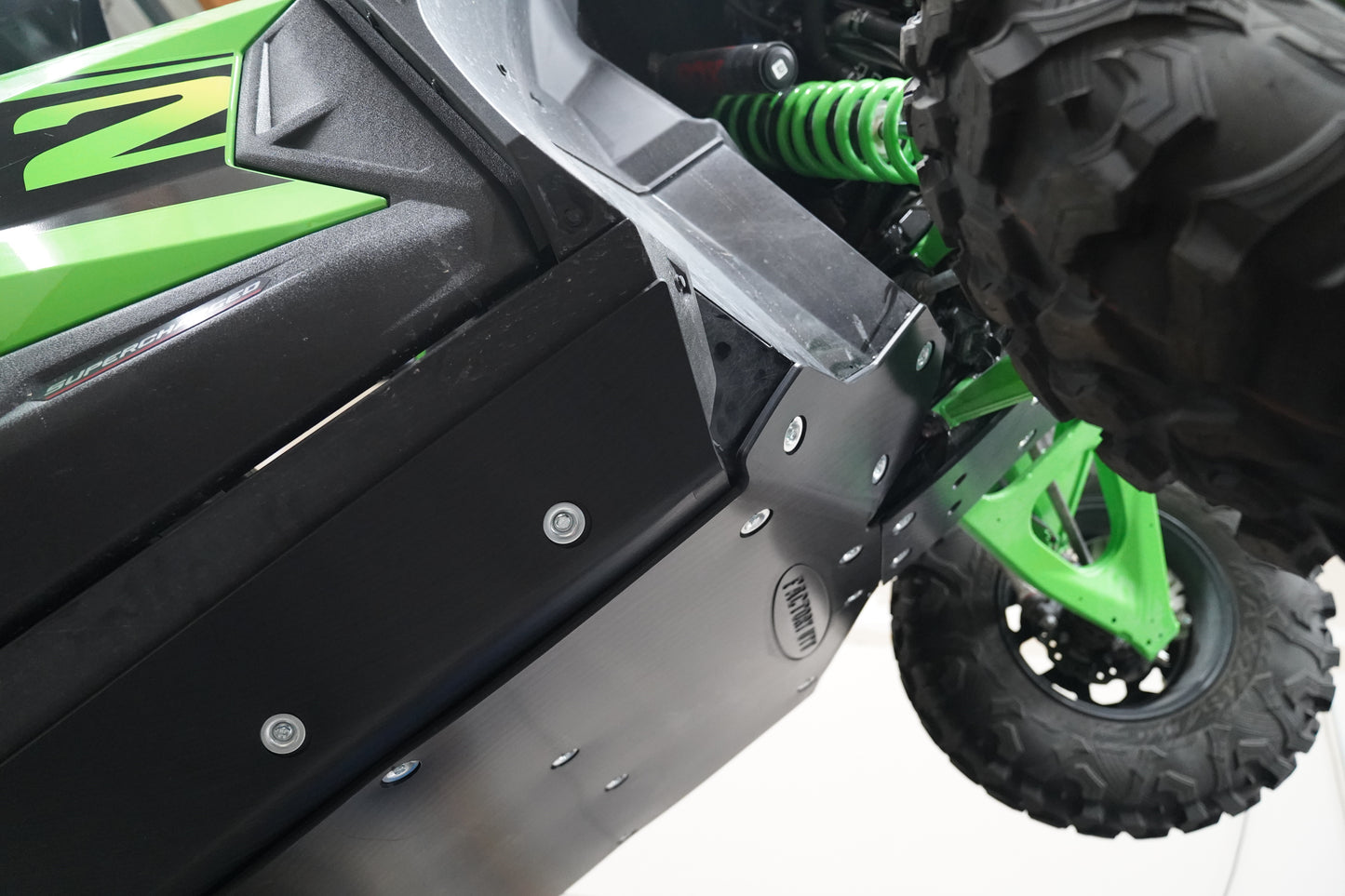 Kawasaki Teryx H2 UHMW Skid Plate and Rock Sliders