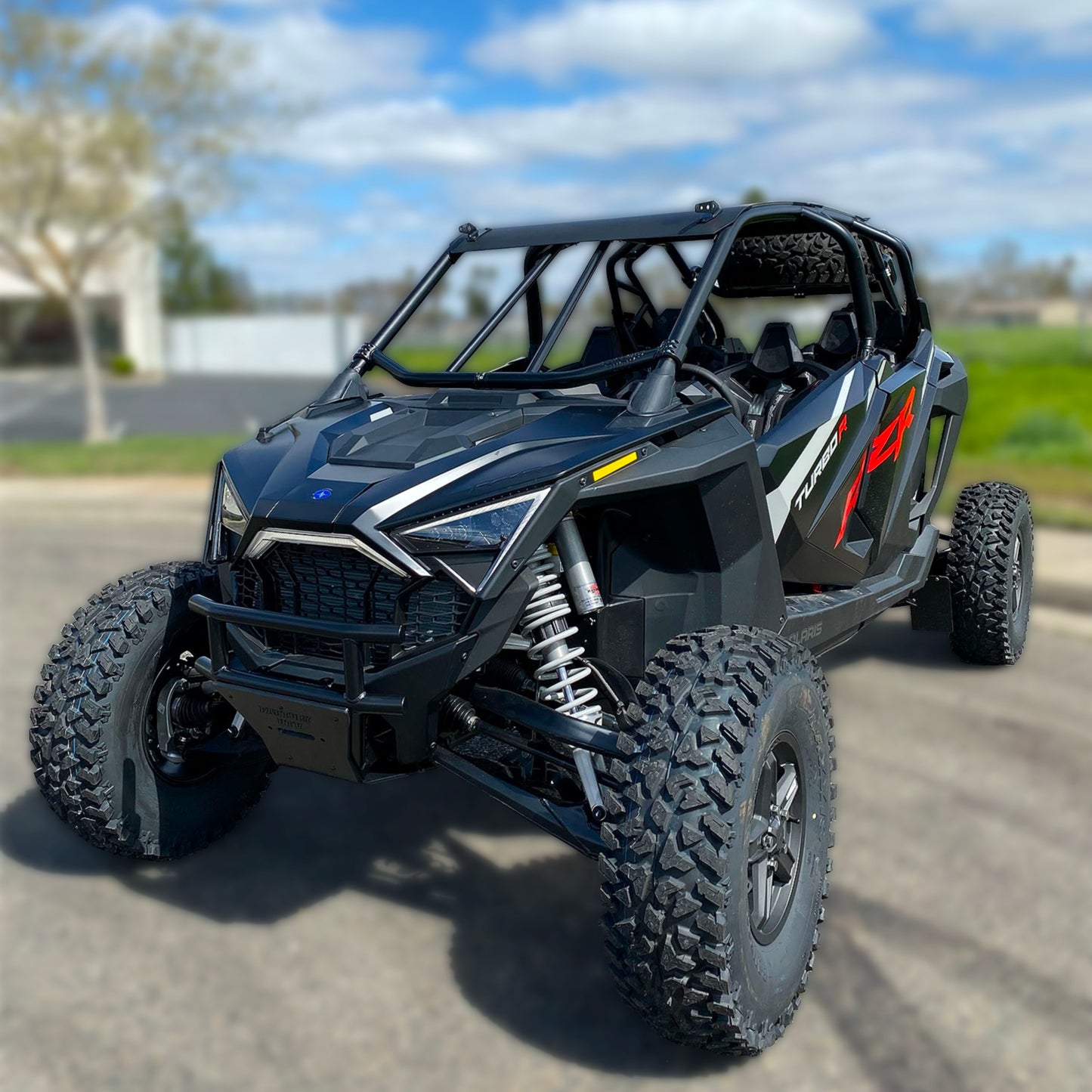 Polaris RZR Turbo R / Turbo R 4 Front Intrusion Bar - Factory UTV