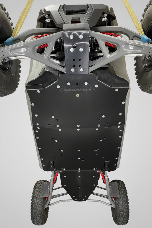 Polaris RZR Turbo R 4 / Pro S 4 UHMW Skid Plate