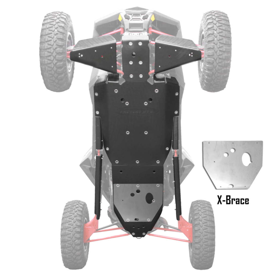 Polaris RZR RS1 UHMW Ultimate Skid Package - Factory UTV