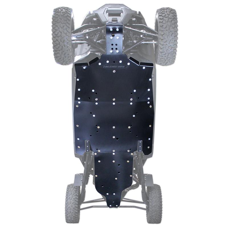 Polaris RZR XP 900 UHMW Skid Plate - Factory UTV