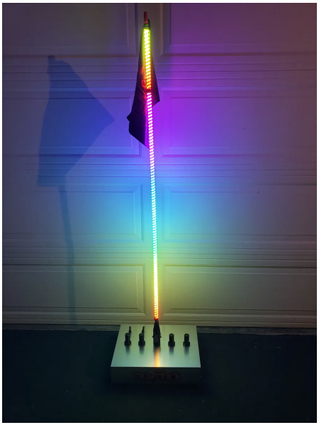 Sick-Stick Vertigo Dual Lighted Whips 2023 - Factory UTV
