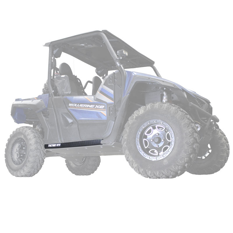 Yamaha Wolverine X2 & X4 UHMW Rock Sliders - Factory UTV