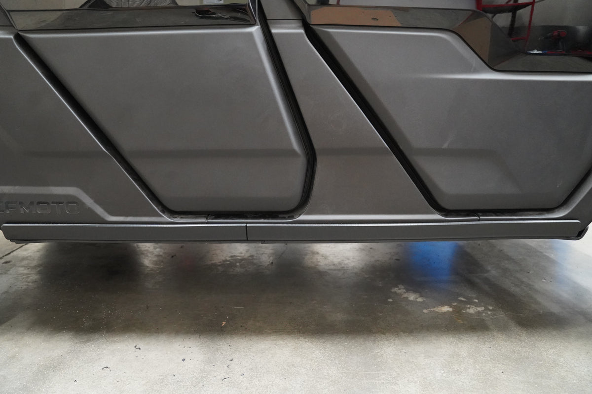 Factory UTV Rock Slider mounting area on CFMOTO UFORCE U10 XL