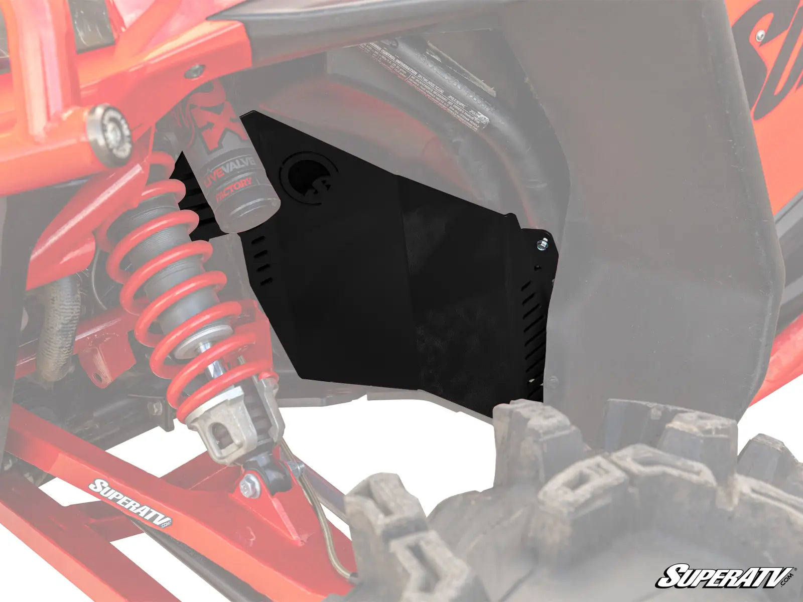 SuperATV Polaris RZR XP 1000 Inner Fender Guards - Factory UTV