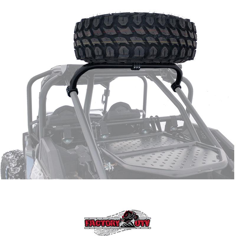 Polaris RZR XP Turbo S Above the Roof Spare Tire Mount - Factory UTV