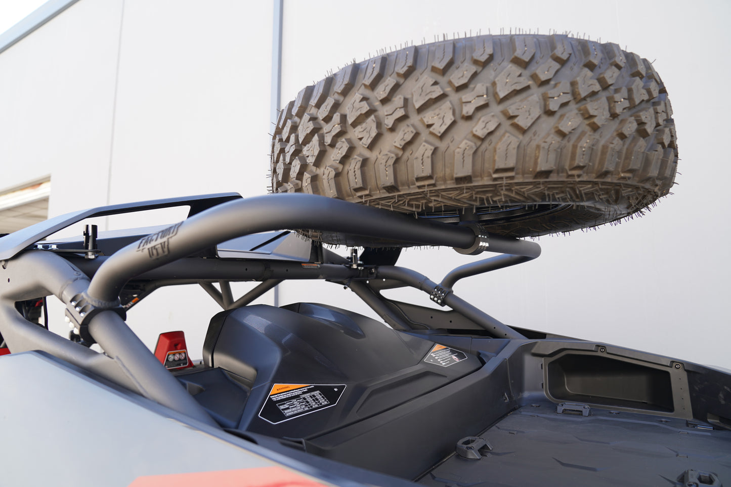 Can-Am Maverick R Max Above The Roof Dual Clamp Spare Tire Mount