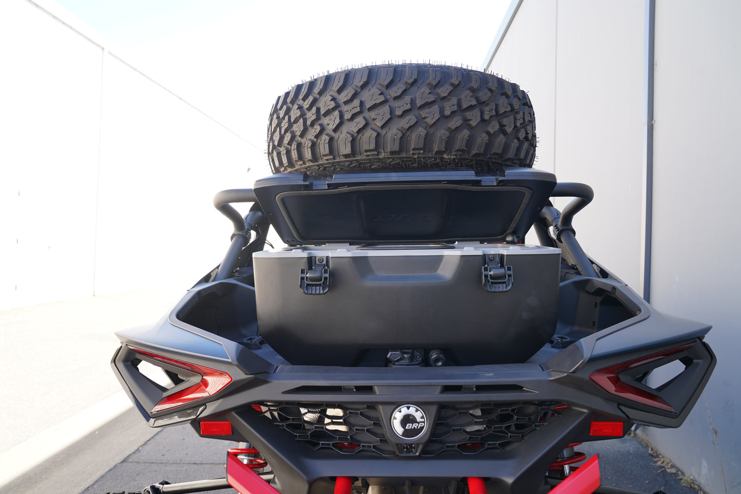 Can-Am Maverick R Max Above The Roof Dual Clamp Spare Tire Mount