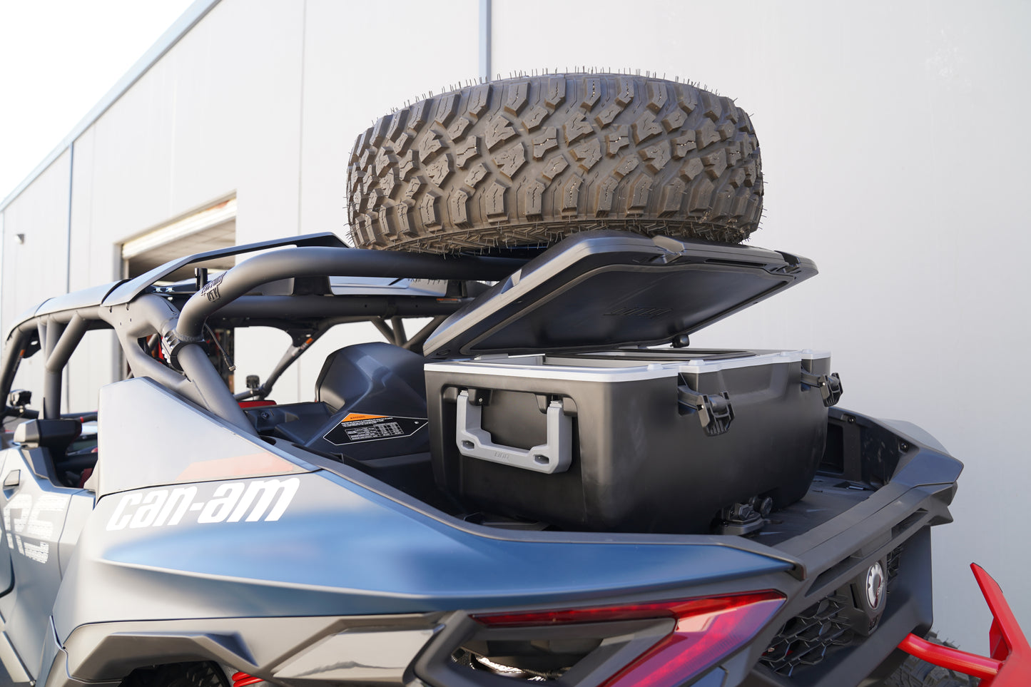 Can-Am Maverick R Max Above The Roof Dual Clamp Spare Tire Mount