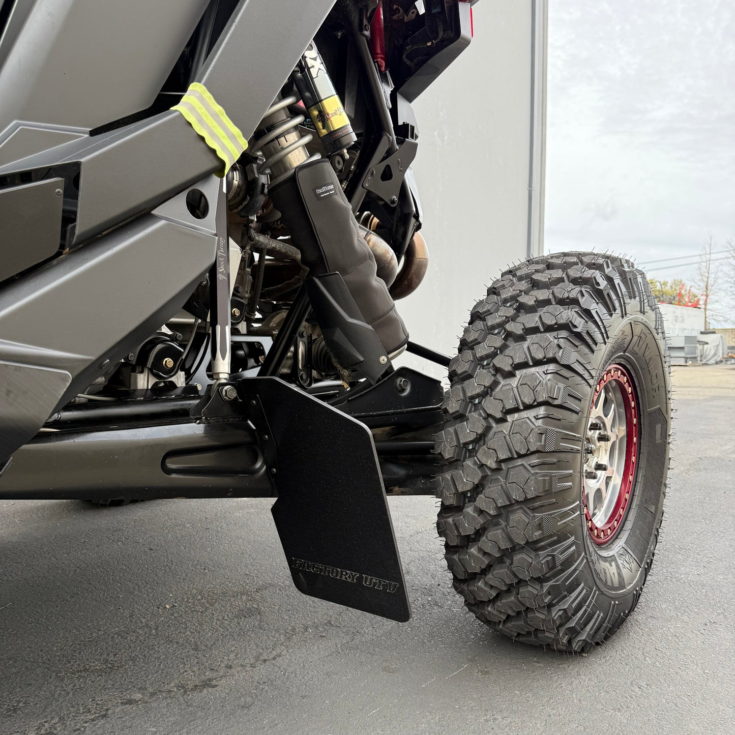 rock guard, rock deflector, uhmw, Factory UTV, mud guard