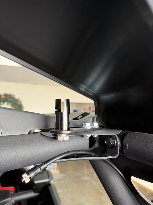 Can-Am Maverick R Whip Mounts