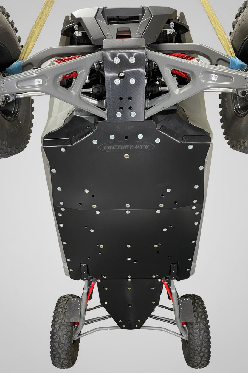 Polaris RZR Turbo R 4 / Pro S 4 UHMW Skid Plate