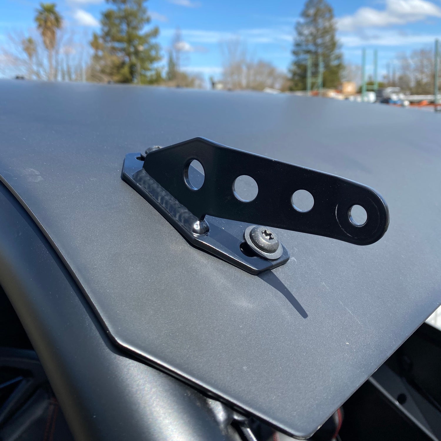 Polaris RZR Turbo R Light Bar Brackets - Factory UTV