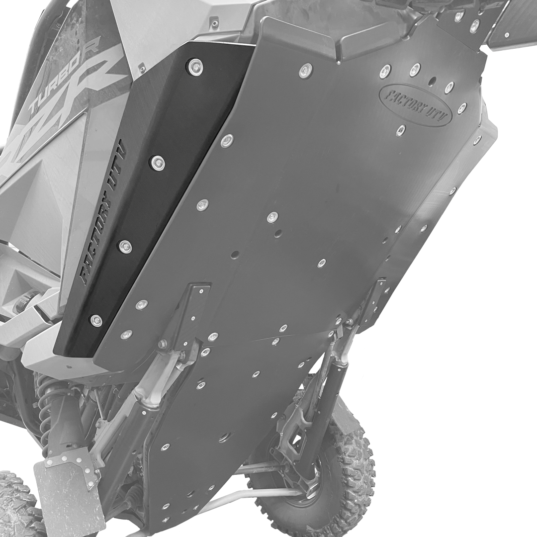 Polaris RZR Turbo R / Pro S UHMW Rock Sliders – Factory UTV