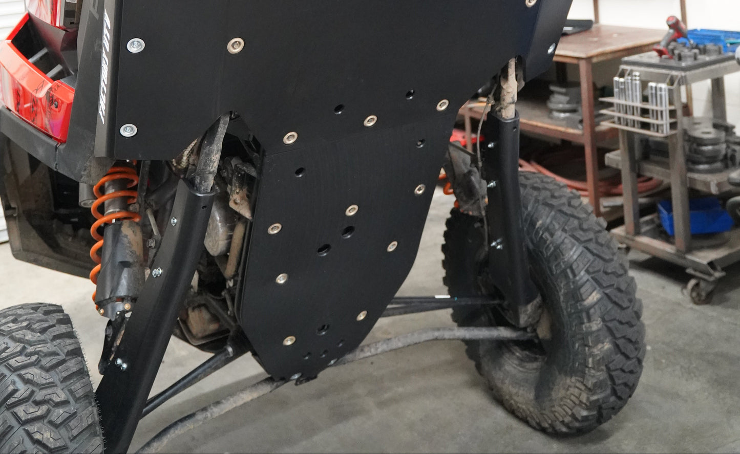Factory UTV UHMW Trailing Arm Guards for Polaris RZR XP S 1000
