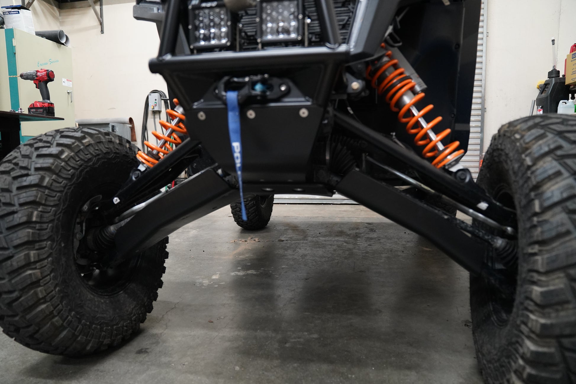 Factory UTV UHMW suspension protection for Polaris RZR XP S 1000 A-arms