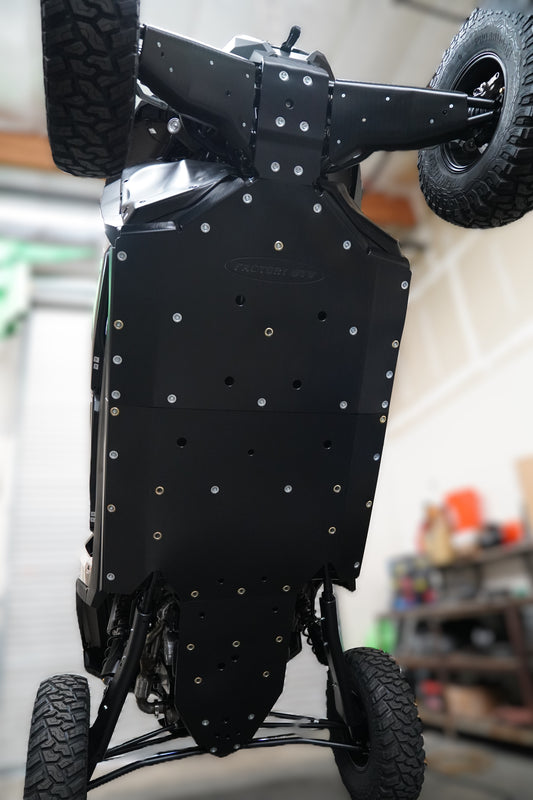 Full UHMW skid plate protection for Polaris RZR XP S 4 1000
