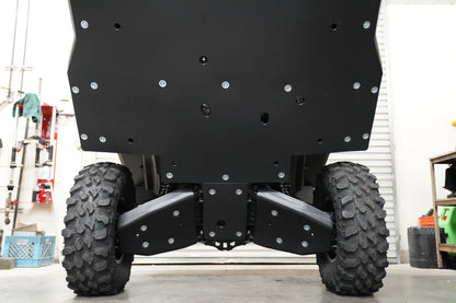 Rear UHMW A-Arm Guards installed on Yamaha Wolverine RMAX 4 2025+