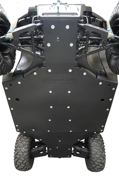 CFMOTO UFORCE U10 underbody protection with UHMW skid plate