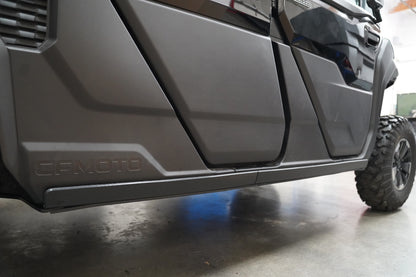 Side view of Factory UTV Rock Sliders on CFMOTO UFORCE U10 XL