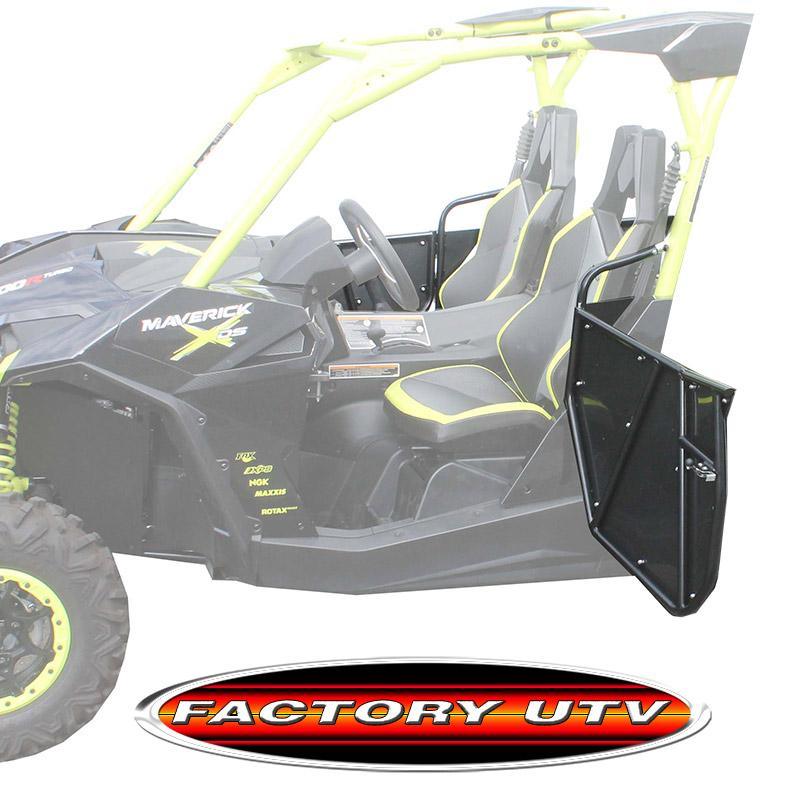 Billet Aluminum Door Opener Kit For Can-Am Maverick X3 (2017-2021) - Black Anodized